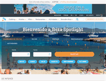 Tablet Screenshot of ibiza-spotlight.es